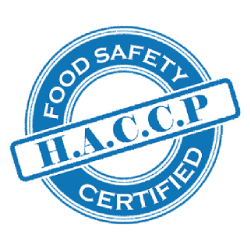 HACCP Food Safety Certified